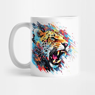 Panther Animal Freedom World Wildlife Wonder Abstract Mug